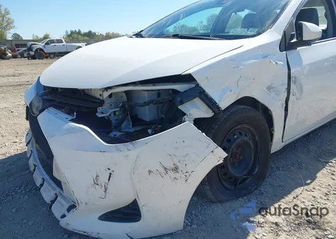 2017 Toyota Corolla L z USA, uszkodzony, nr VIN 2T1BURHE4HC752223